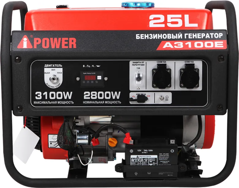 A-iPower A3100E — вид сзади