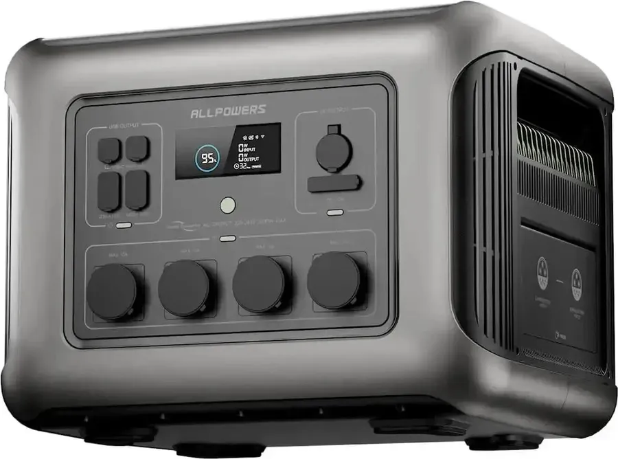 AllPowers R2500 V2 — вид сбоку под углом