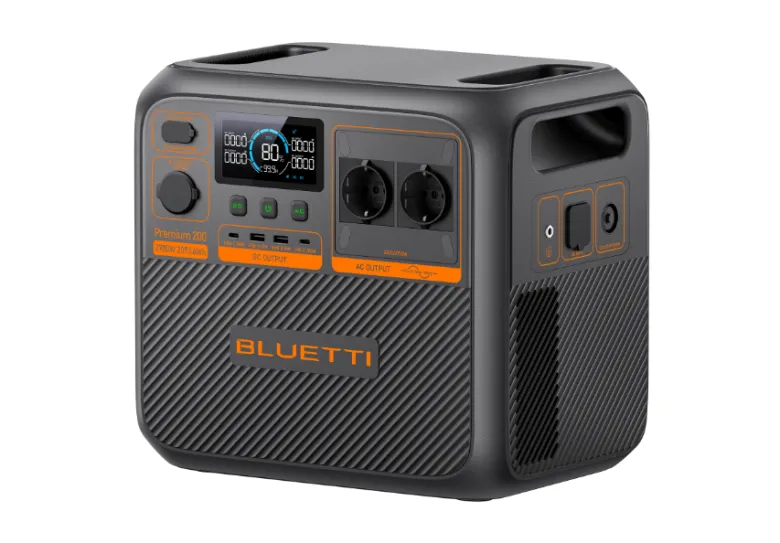 Bluetti Premium 200 V2 — вид сбоку