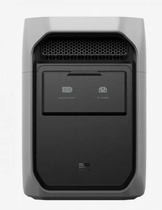 EcoFlow Delta 3 Classic — сзади: входы для зарядки
