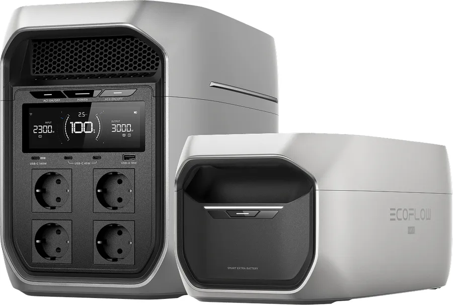EcoFlow Delta 3 Max Plus — с дополнительной батареей