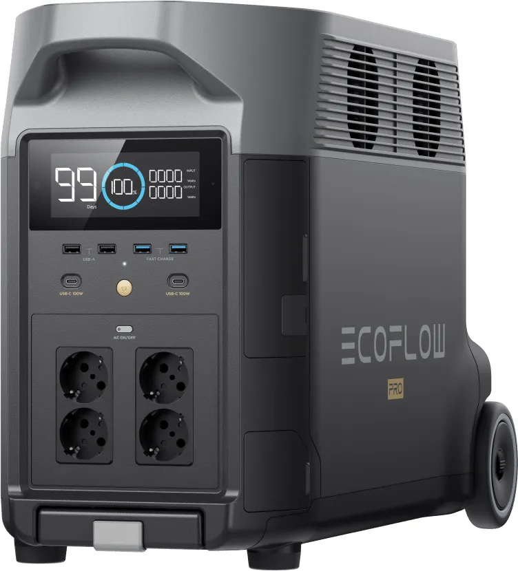 EcoFlow Delta Pro — спереди под углом