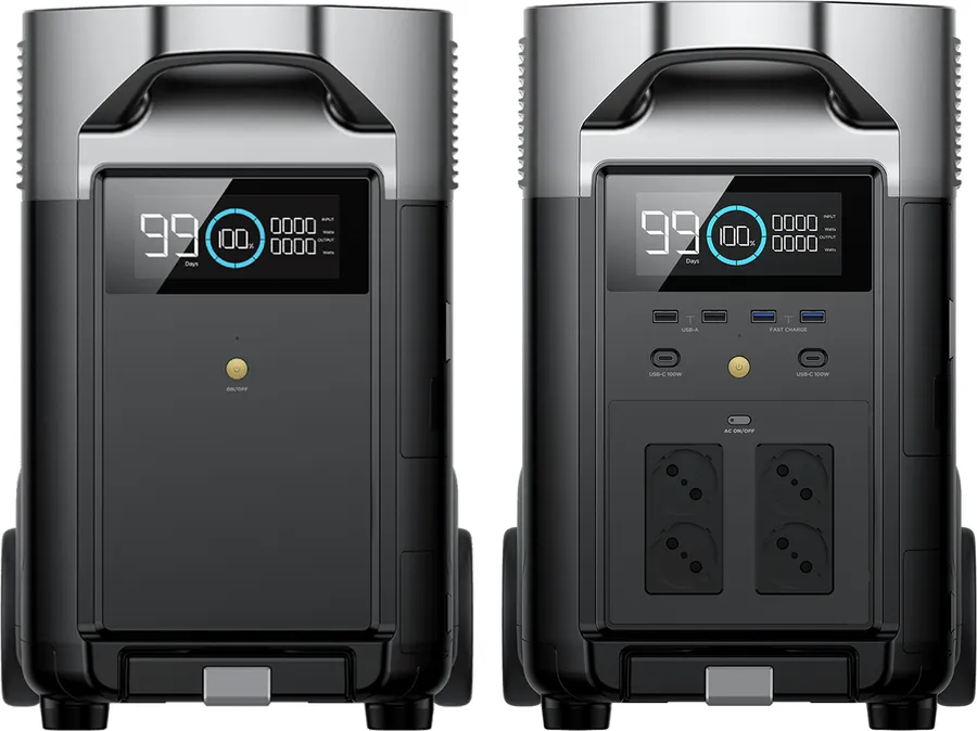 EcoFlow Delta Pro — с дополнительной батареей